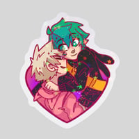 Image 3 of V-Day BakuDeku Star Stickers