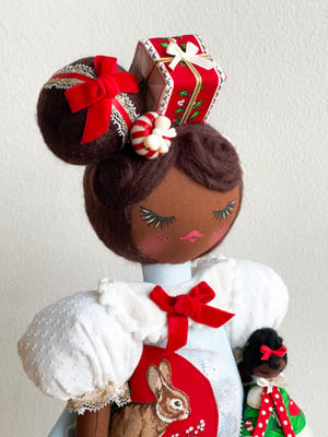 Image of RESERVED FOR GRIETJE Classic Holiday Doll Medium Patty