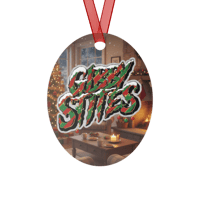 Gibby Xmas Logo Metal Ornament