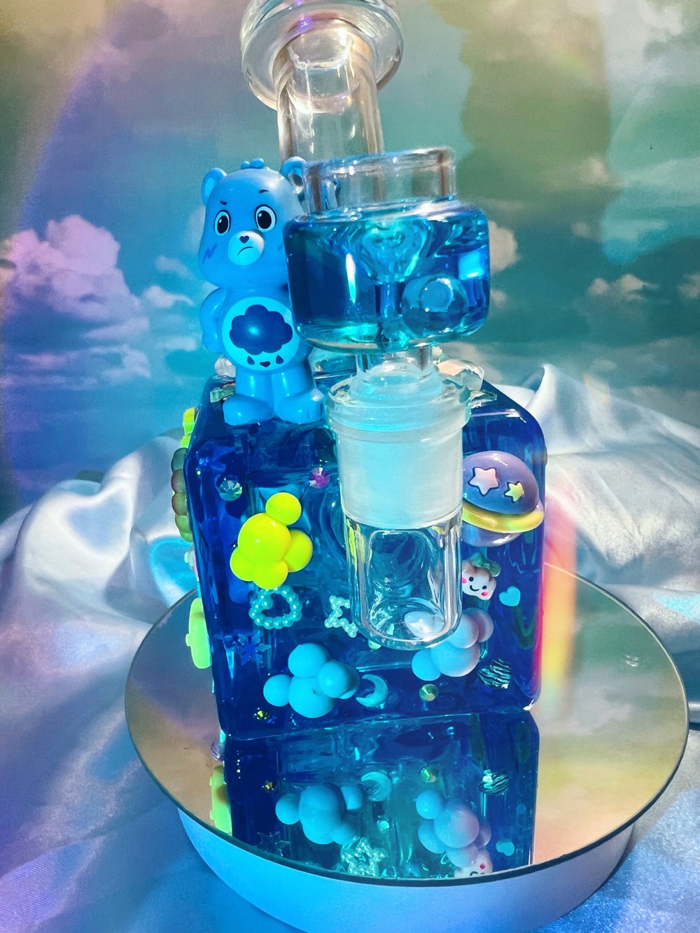 Care bear freeze 🥶 figurine bong