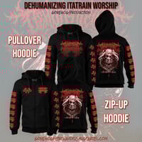 Image 1 of Dehumanizing Itatrain Worship - Pullover/Zip-Up Hoodies