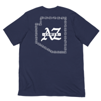 Image 4 of LOWER AZ CHAINS LOGO White Unisex t-shirt