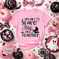 Spooky teacher tee