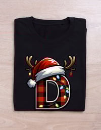 Image 4 of Christmas Alphabet Letters Shirt