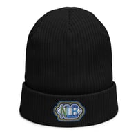 Image 3 of NLB embroidered beanie
