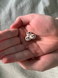 Image 5 of Handmade stack of 3 snowballs. 