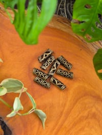 Image 2 of Antique Bronze Metal Beads