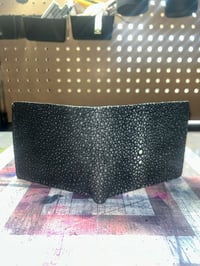 Image 1 of Black Stingray Bifold Wallet