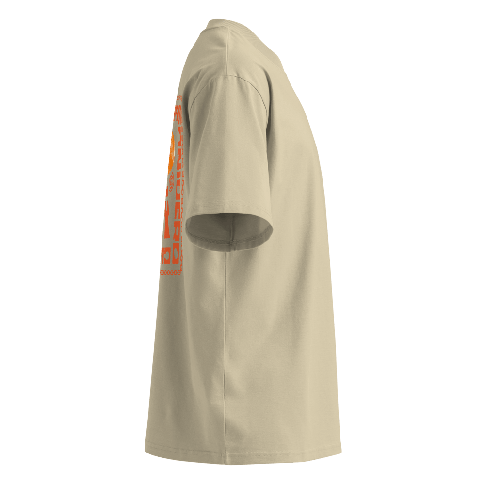 EL DUSTY CUMBIA SONIDERO Organic Oversized High Neck T-Shirt