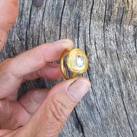 Image 7 of Polki Pebble Ring, US 8
