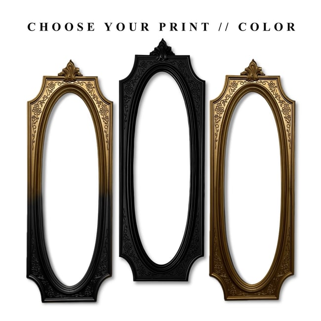 22” Framed Exposed Canvas Print 