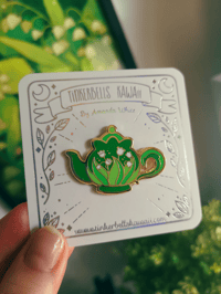 Image 6 of Tea Pot Hard Enamel Pin