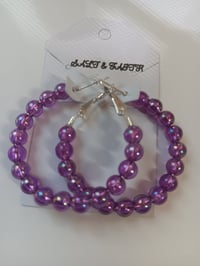 Light Purple Hoops 💜 