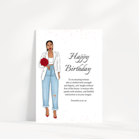 Image 3 of Proverbs 31 Woman Birthday Card 
