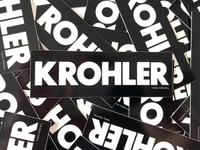 Image 1 of 'Krohler' Stickers!!