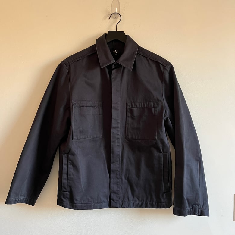 Image of Calvin Klein Cotton Work Jacket