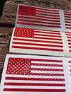 US Flag Transfer Stickers (set)