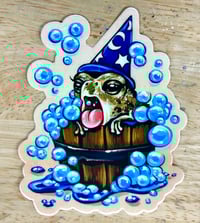 4" Sticker - “Sorcerer Fairy Frog”