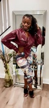 Amy faux leather 