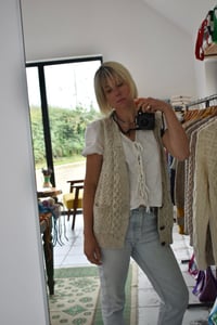 Image 2 of Buttoned Vest - Made in Ireland