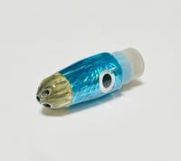 7" BULLET 4 HOLE (ICE BLUE STARBURST)