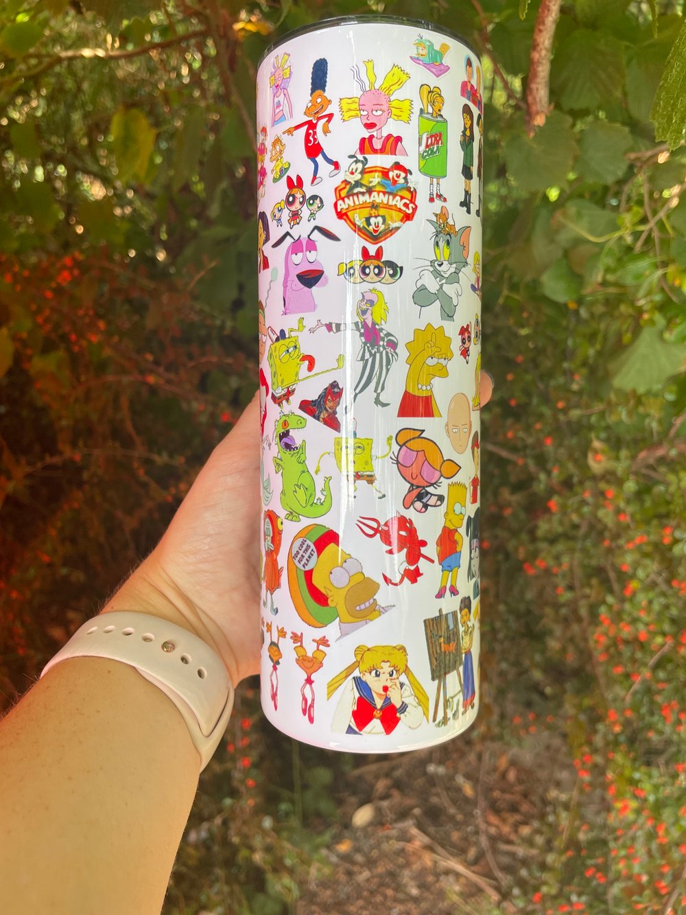 Image of 90’s Retro Cartoons Drinks Tumbler