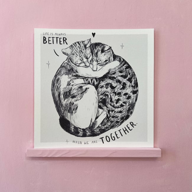Better - (20x20cm) FineArt Print 