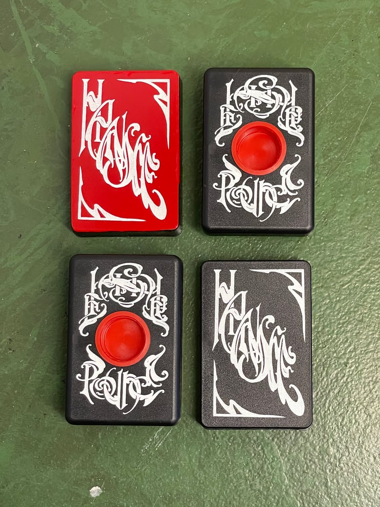Image of Letter Queen X Flying Squirrel Brush Co. Hansee pounce pads