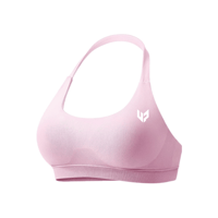 Image 1 of Sculpt Backless Bra- Pink 