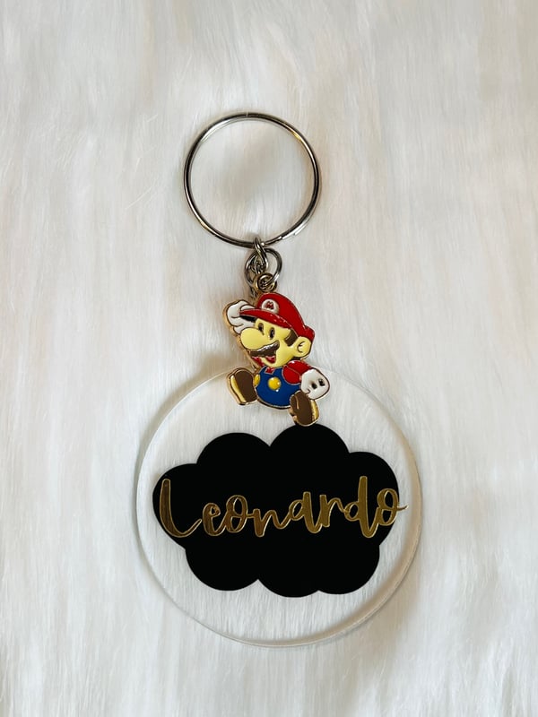 Image of Name Personalized Inspired Keychain