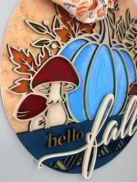 Image 4 of Hello Fall Door Hanger