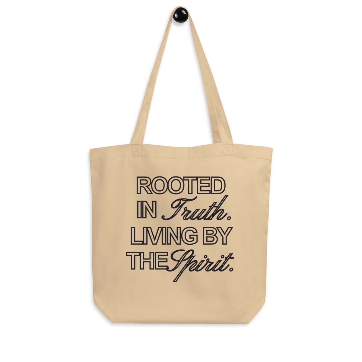 Image of Y/A "Rooted In Truth, Living by the Spirit" Eco Tote Bag