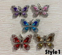 Image 1 of XXL Butterfly charm