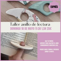 Image 1 of TALLER ANILLO DE LECTURA