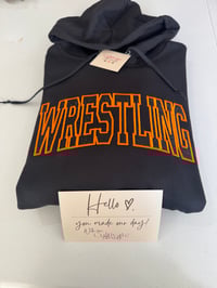 Image 5 of Wrestling embroidered sweatshirt