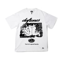 Deftones All state Tee shirt printed on Stussy blanks