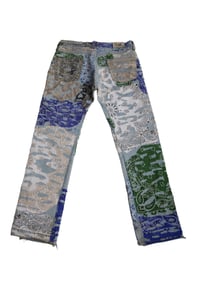 Image 2 of Sins Blue BORO DENIM