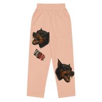 Image 2 of PACKLEADER WIDELEG JOGGERS PEACH