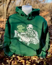 Image 1 of Dark Green “Smalljaw” Heavyweight Hoodie