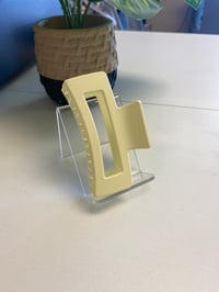 Image 3 of SQUARE HAIR CLAW 3 inches 