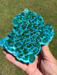 Image 11 of Malachite & Chrysocolla Polished Slab #2233