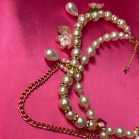 Image 4 of Princess Faux Pearl Necklace 