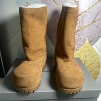 Image 1 of UNISEX TEDDY BROWN BAL BOOTS