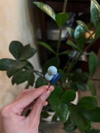 Image 4 of Blue smiski keycap 🌀🪴