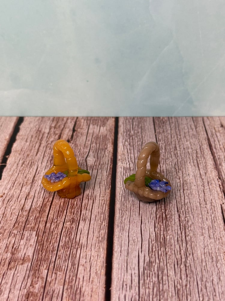Image of Lavender Basket Pendants