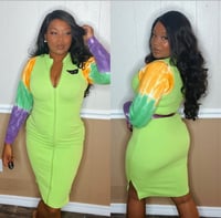 Image 4 of Lime Mardi Dress