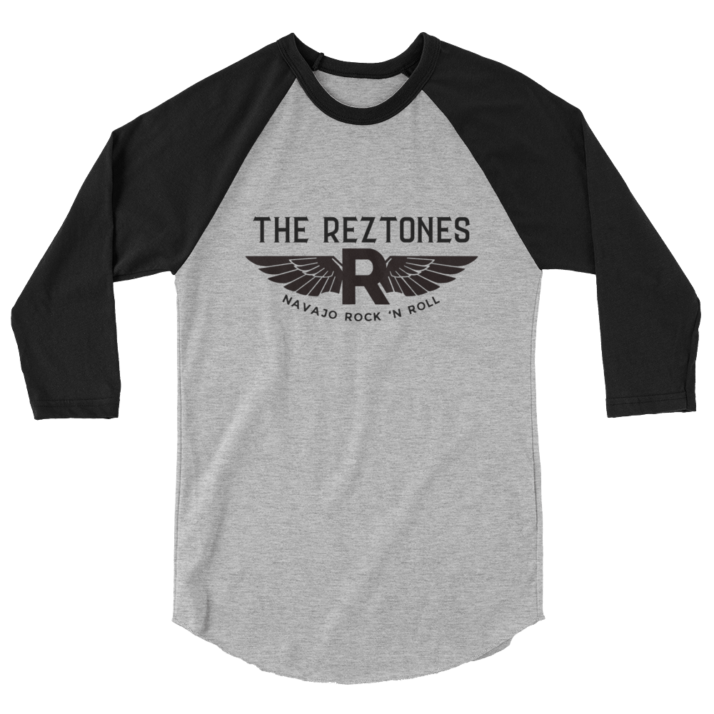 Reztones Radio 3/4 sleeve raglan shirt