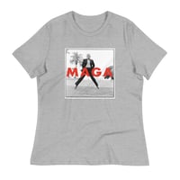 Image 3 of Trump MAGA Vintage - Women's Relaxed T-Shirt from PatriotsCo.com