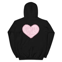 Image 4 of HOT GIRLS HAVE HEART HOODIE - BLUSH
