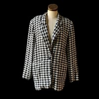 Image 1 of Stringbean Houndstooth Blazer Large